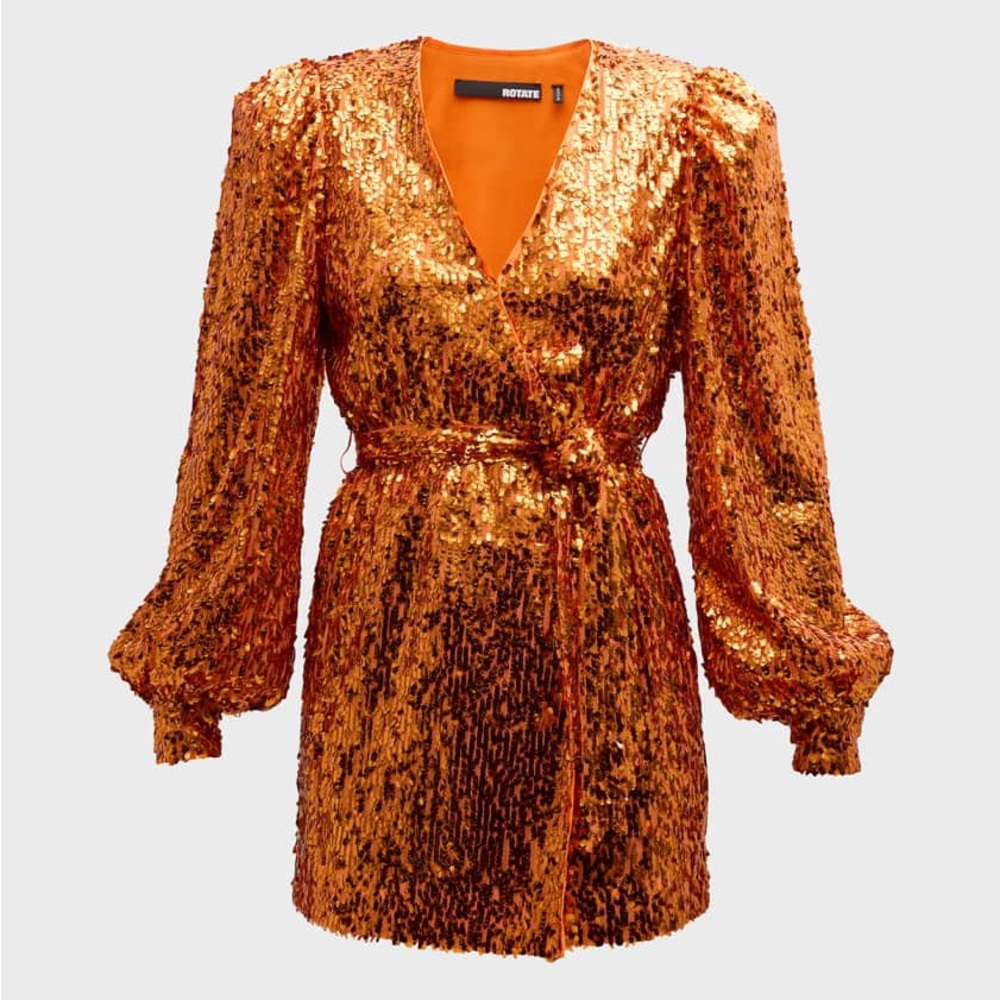 NEW with tags Rotate Birger Christensen Sequin Dress